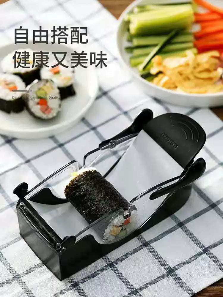 Sushi Mold Kimbap Tools Suit For Home Push DIY Seaweed Rice Balls Maker Material Tools