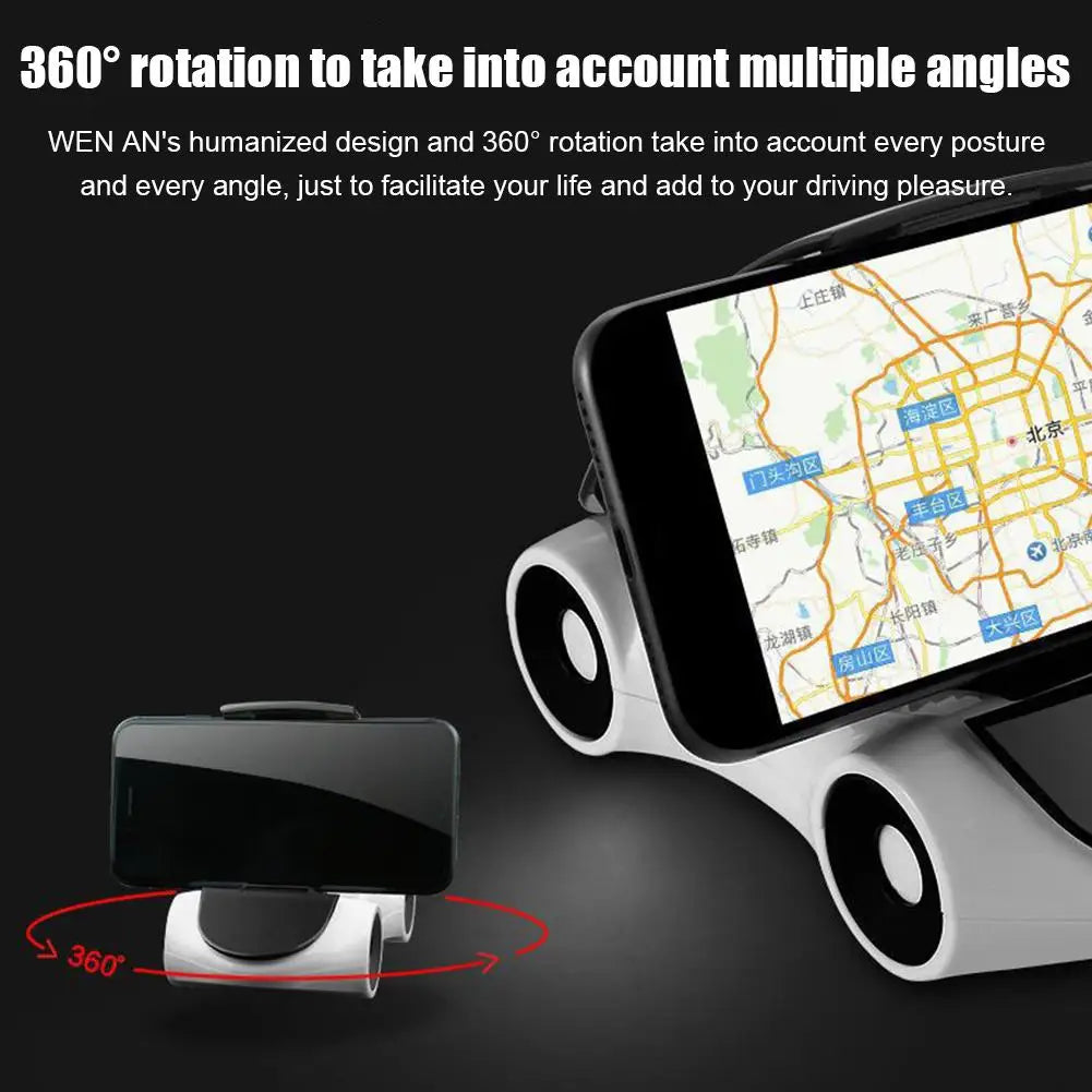 Car Model Phone Holder 360 Degree Rotatable Dashboard Auto Support GPS Navigation Universal Interior Accessories T7Q8