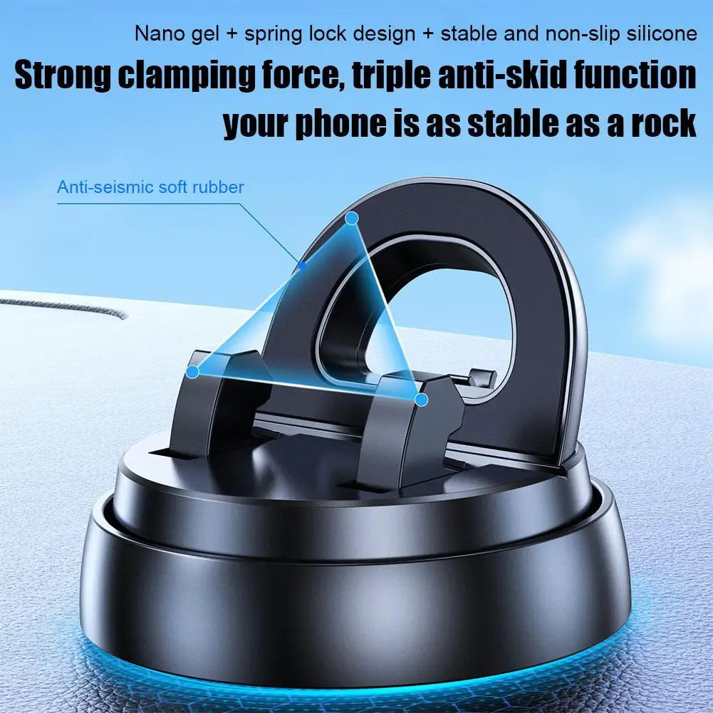 Car Phone Holder 360 Degree Rotation Dashboard Stand Bracket Non-Slip Navigation Bracket For IPhone Access