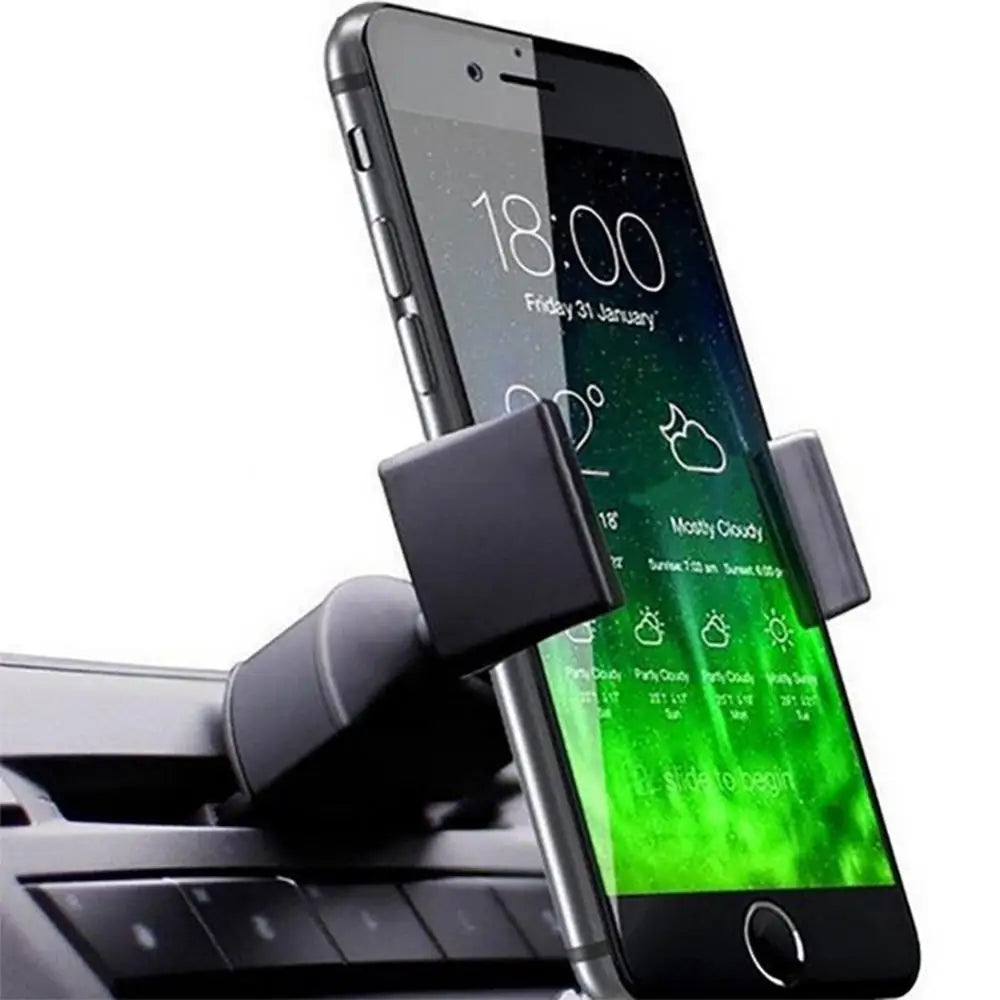 Universal Car Phone Holder 360 Degree Rotation Auto Dashboard Mobile Phone Stand Holder Clip Mount Car Steering Wheel