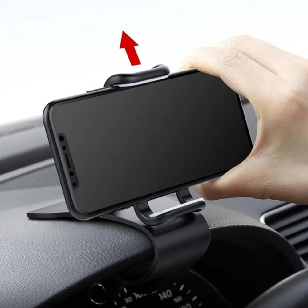 Universal Car Phone Holder 360 Degree Rotation Auto Dashboard Mobile Phone Stand Holder Clip Mount Car Steering Wheel