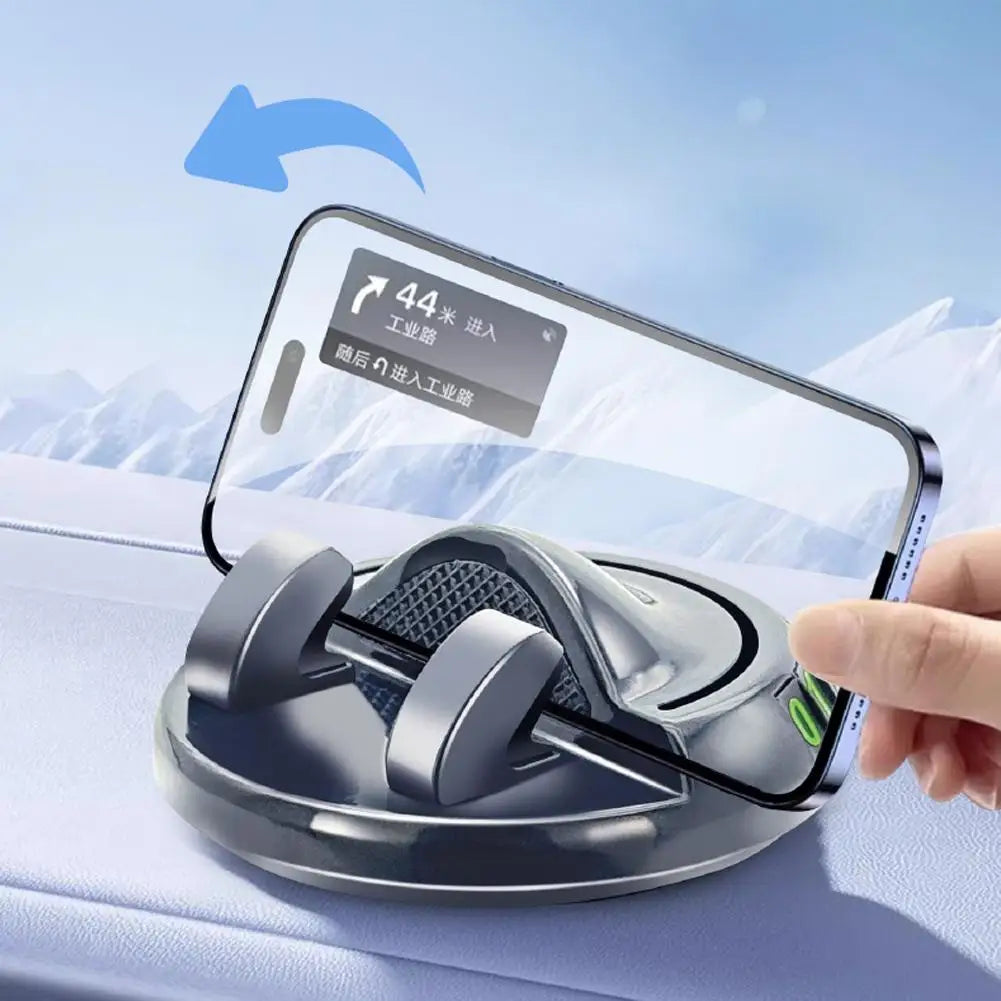 Car Phone Holder Dashboard Auto Holder Phone 360 Degree Parking Multifunctional Phone Support Gadget Number Rotation N5o3